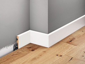 Listwa lakierowana półmat Biała - LMDF-02M Creativa