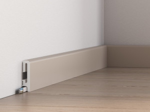 Listwa przypodłogowa 6 cm PCV DuroFit PF060C - Cappuccino - Premium Floor