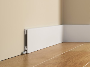 Listwa przypodłogowa 10 cm PCV DuroFit PF100 - Biały - Premium Floor