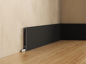 Listwa przypodłogowa 10 cm PCV DuroFit PF100B - Czarny - Premium Floor