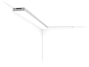 Listwa przysufitowa SX162-RAL9003 malowana na biało Orac Decor