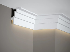 Listwa oświetleniowa QL025 + MD010 Mardom Decor