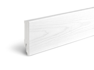 Podłogowa listwa Elegance Decor Powder Snow Cezar