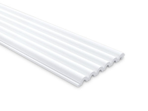 Lamel ścienny premium malowany na biało L0401TP Sereno 200 cm Mardom Decor