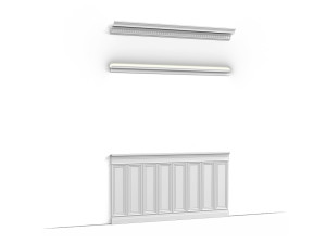 Boazeria angielska na ścianę Burlington Refined Orac Decor