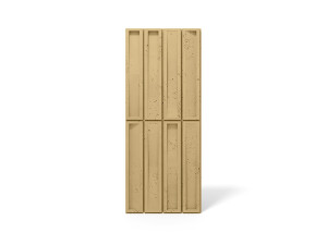 Beton architektoniczny na ścianę 3D Hortus PB66B-CL03