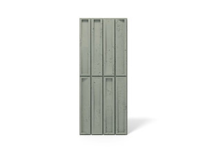 Beton na ścianę Panel 3D Basil PB66B-CL09