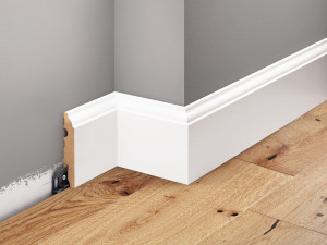 Listwa przypodłogowa MDF lakierowana Biała - LMDF-06M Creativa