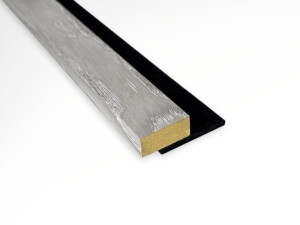 Zakończenie do lameli na filcu czarnym z MDF Dąb Stary Prestige Decor