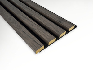 Lamel ścienny na filcu czarnym z MDF Dąb Genua Prestige Decor