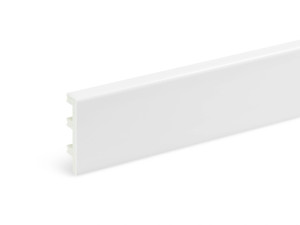 Listwa przypodłogowa PCV Biała 6,5 cm Status Line Creativa