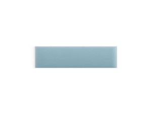 Błękitny panel tapicerowany Magic Velvet 60x15 prostokąt