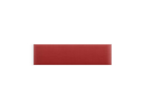 Panel ścienny tapicerowany Czerwony Magic Velvet 60x15 prostokąt