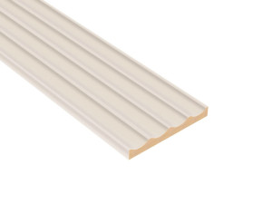 Panel ryflowany MDF LAGUNA - Beżowy - LAMEO