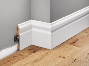 Wysoka Listwa MDF BIAŁA - LMDF-08