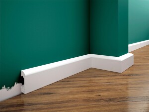 Listwa przypodłogowa malowana na biało LPC-04M Creativa