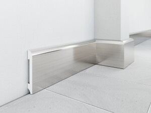 Listwa przypodłogowa LPC-11A - Listwa podłogowa aluminiowa - 8 cm