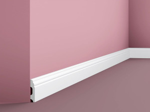 Listwa przypodłogowa pomalowana gotowa do montażu NMC FB1F Wallstyl NMC