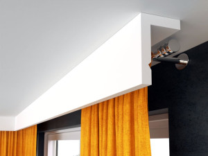 Maskownica Karnisza LED 20 cm | Listwa do zabudowy karnisza 20 cm LKO3E LED