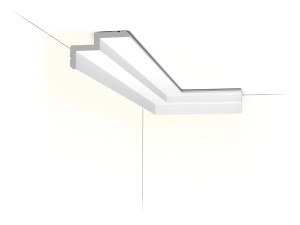 Nowoczesna listwa sufitowa C390 Led Orac Decor