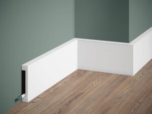 Listwa przypodłogowa MD009P biała Mardom Decor