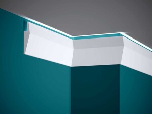 Listwa oświetleniowa malowana na biało MD016P Mardom Decor