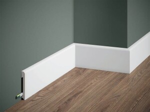 Listwa przypodłogowa MD234P satynowa powłoka Mardom Decor