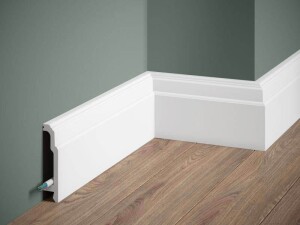 Listwa biała przypodłogowa MD363P Mardom Decor