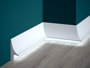 Listwa oświetleniowa biała QL007P Mardom Decor