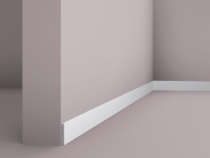 Listwa przypodłogowa biała Wallstyl FL10 NMC