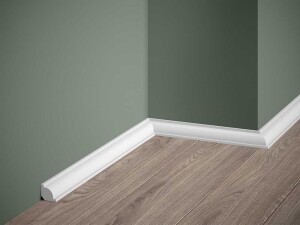 Listwa ćwierćwałek malowany na biało MD001P Mardom Decor