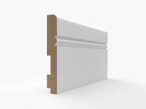 Listwa przypodłogowa biała 8 cm MDFP4A