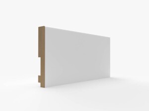 Listwa przypodłogowa malowana na biało MDFP12