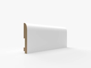 Listwa przypodłogowa biała MDFP16