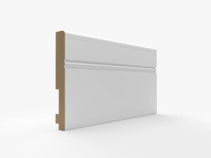 Listwa przypodłogowa biała MDFP22