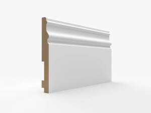 Listwa przypodłogowa biała 12 cm MDFP27