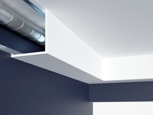 Osłona do rur z g-k GKL25 szer. 25 cm / wys. 25 cm / dł. 120 cm