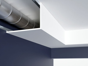 Maskownica do rur GKL2540 szer. 25 cm / wys. 40 cm / dł. 120 cm