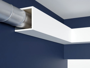 Maskownica do rur GKU20 szer. 20 cm / wys. 20 cm / dł. 120 cm