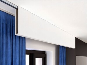 Gotowa do montażu maskownica z płyty karton gips GKK30 szer. 5,5 cm / wys. 30 cm / dł. 120 cm