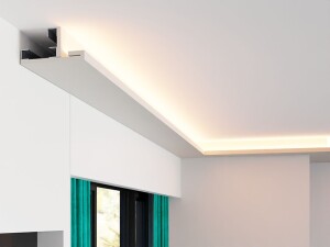 Półka ledowa gotowa do montażu GKP1020 szer. 20 cm / wys. 10 cm / dł. 120 cm