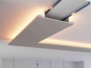 Prefabrykat z karton-gips do zabudowy TV GKD1050 szer. 50 cm / wys. 10 cm / dł. 120 cm