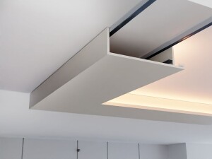 Prefabrykowana półka LED z karton-gips GKS1550 szer. 50 cm / wys. 15 cm / dł. 120 cm