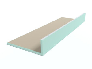 Gotowy do montażu prefabrykat z wilgocioodpornego GK GKL1030-I szer. 30 cm / wys. 10 cm / dł. 120 cm