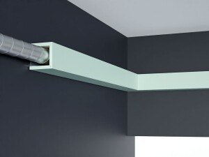 Maskownica do rur GKU10-I szer. 10 cm / wys. 10 cm / dł. 120 cm