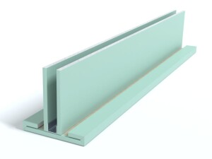 Gotowa do montażu zabudowa TV z GK, do pomieszczeń wilgotnych GKD2020-I szer. 20 cm / wys. 20 cm / dł. 120 cm