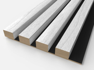 Lamel Ścienny z MDF Szampański Prestige Decor