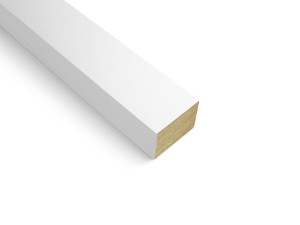 Lamel ścienny pojedynczy MDF 28x20 mm Biały Prestige Decor