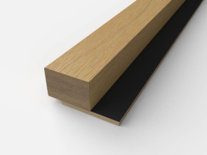 Zakończenie do lameli z MDF Dąb Saragossa Prestige Decor
