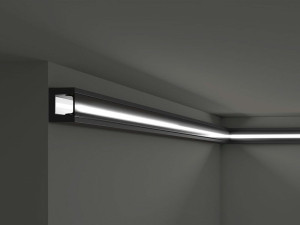 Listwa oświetleniowa LED sufitowa czarna IL12 WALLSTYL